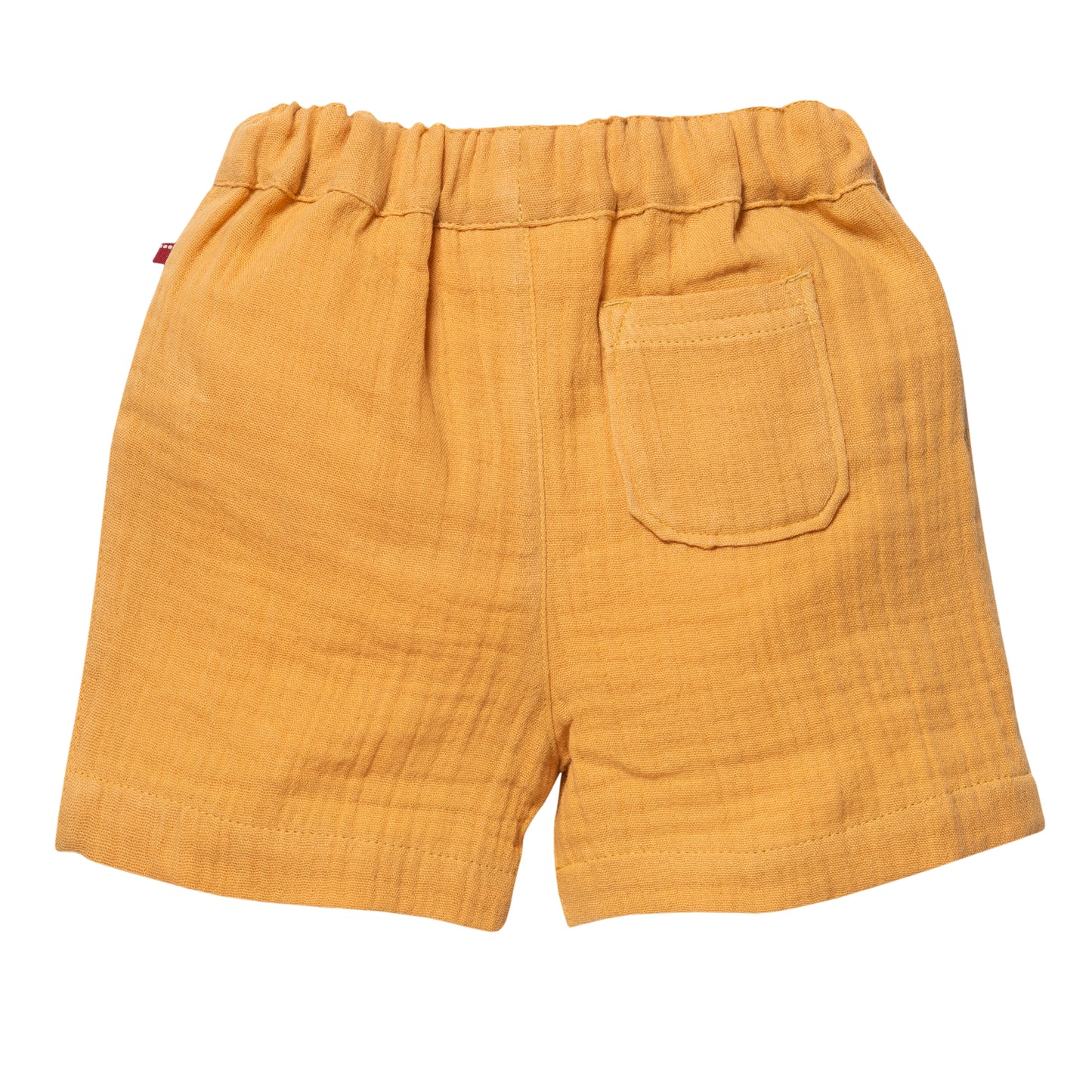 Kinder Musselin Shorts, honiggelb