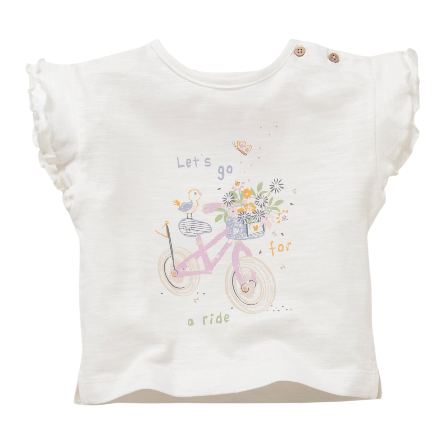 Baby T-Shirt Fahrrad