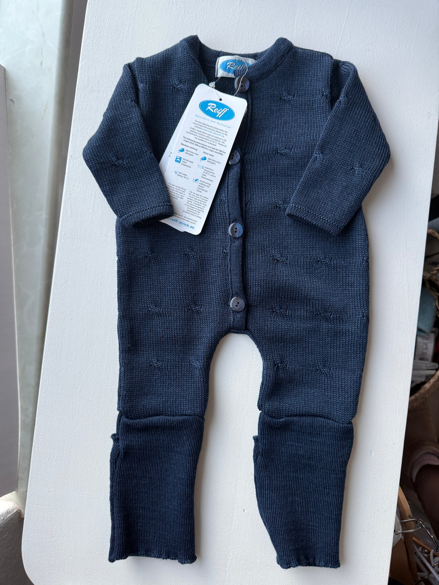 Baby Overall Twist marine